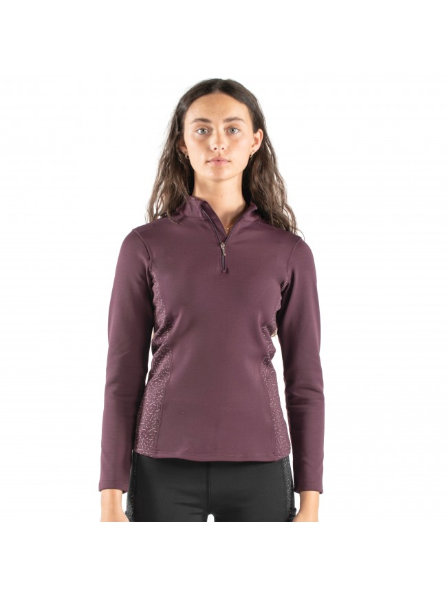 PS255L Hatfield Ladies Reflective Baselayer in Plum